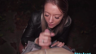 Ashley Morena is sucking cock in POV