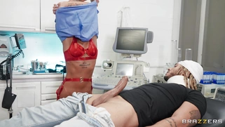 Ryan Reid is sucking black dick in the hospital