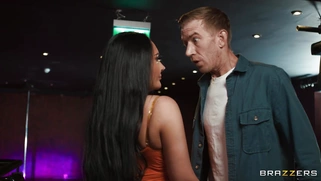 Melissa Mills is sucking Danny D's monster cock