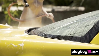 Bubble covered ebony MILF and GFs worked