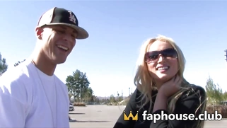 stunning Blonde MILF Cummed All Over by a Gigantic Cock in Uncensored XXX Porn