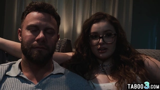 Big titted BBW babe consoling her lover