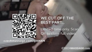 Hot Blonde Bimbo Gets a Steamy Massage & hard anal