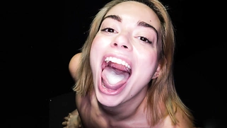 WTF Sophia! 12 cumshots drained and swallowed!