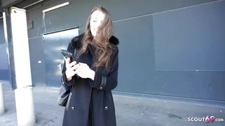 GERMAN SCOUT - Anal Sex Casting for Emma