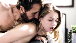 How does my cock feel inside you now, stepdaughter?