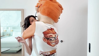 I Break in Hazel Heart’s Hairy Pussy with a Big Dick Cumshot Blast!