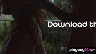 MILF and lesbian teen headed to the bath