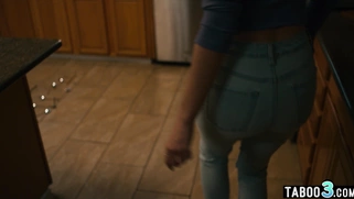 Hot latina MILF fucking her husbands BBC