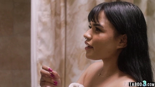 Latina teen anal fucked by her butler