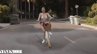 VIXEN Gorgeous Petite Elle Experiences Amazing Orgasm