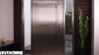 VIXEN Innocent Looking Cutie Amber Seduces Her Friend's Dad