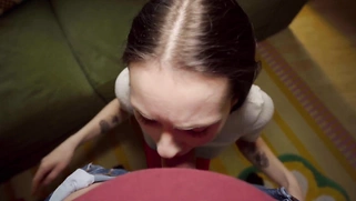 Santa helper Matty Mila Perez public blowjob and big dick pov