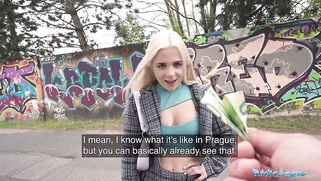 A Large Czech Cock Is Taken in the Wet Pussy by a Blue-Eyed Blonde British Babe