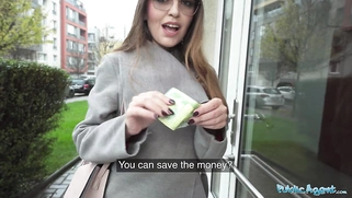 hot babysitter fucks a complete stranger with a huge cock in her apartment