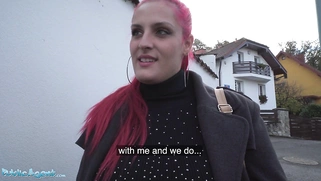 Curvy Tattooed Babe with Massive Tits Fucked in a Basement