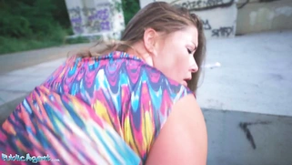 Elisa Tiger Fucked Doggystyle Below Highway