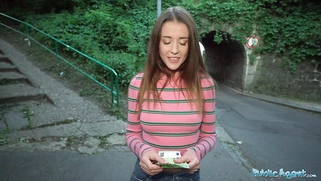 Sybil Kailena wonders into the path of a stranger for spontaneous fucking