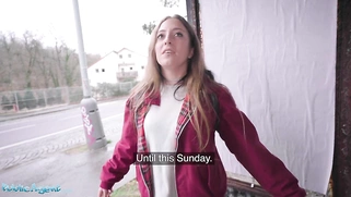 Public fucking by Spanish punk chick Venom Evil