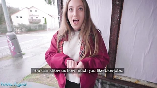 Public fucking by Spanish punk chick Venom Evil