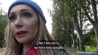 Lost dog leads to hot public sex