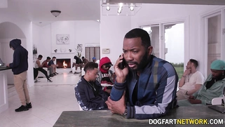 Blonde Hottie Harley King Gets a Blowjob from a 17-Year-Old Man