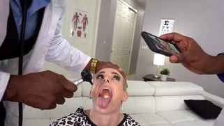 BBC Whore Sidra Sage Wants Double Penetration with Doctors