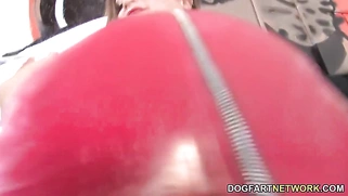 Amber Rayne Rough Interracial Gangbang