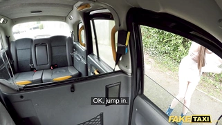 Fake Taxi Sexy French teen takes a big cock balls deep