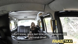 Dirty driver fucked a gorgeous girl's swollen pussy