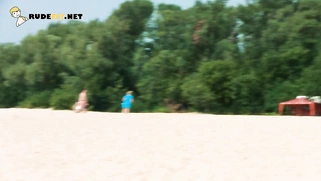 Hot young nudists filmed