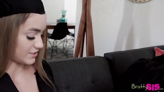 If You Graduate, I'll Let You Fuck Me Stepsister Rides Me on Graduation Day