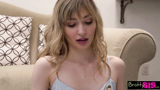 Loser Game Gets Her Big Step Brother's Big Cock!