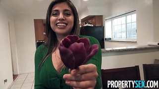 Horny Housewife with Big Tits Cheats on Husband with Agent