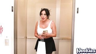 Interracial Fuck Session with Milf Abi James