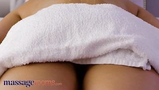 Intimate sex of young Mia Rose with big natural tits with an experienced lover