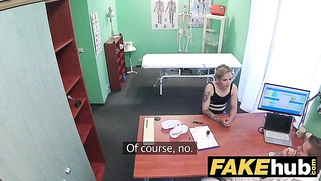Fake Hospital Doctor brings back the feeling in her pussy with hard fucking