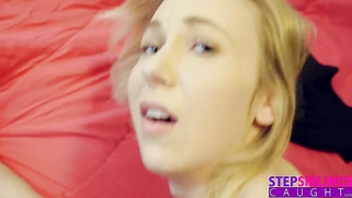Stepbrother Inserts His Cock Into Stepsisters' Teen Pussy