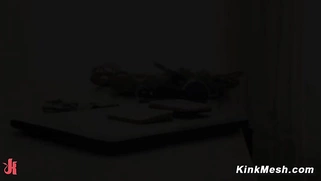 Thief ties up and anal punishes CEO