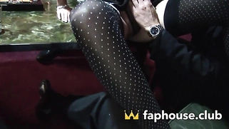 This Dirty Woman Loves Her Smoking, Fat and Three-Piece Cigar - Fantastic XXX!