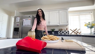 Venus Valencia’s Blowjob Houses My Dick for a Facial Tattoo Bash!