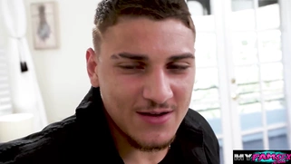 Fucking the tits and pussy of my MILF stepmom