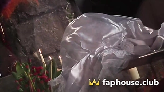 Grieving widow's phat priest's schlong consolation - uncensored XXX!