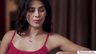 Lesbian babysitter enjoy foot fetish with MILF boss