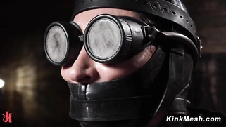 Busty tattooed slut tortured play