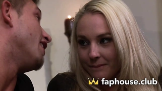 Pornstar Blonde with Small Tits Gets Pounded by Kinky Lover - XXX Porn