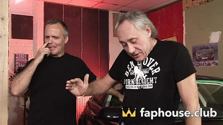 Blonde MILF and her crazy pal get pulverized rock hard by their crazy husbands