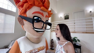 Petite Pornstar Freya Von Doom Masturbates Then Takes My Cumshot Like a House Whore