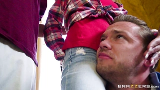 Synthia Fixx seduces her stepson and husband is none the wiser