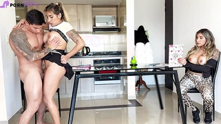 He fucked his sister-in-law in front of his wife! WHAT!? She masturbates and enjoys w